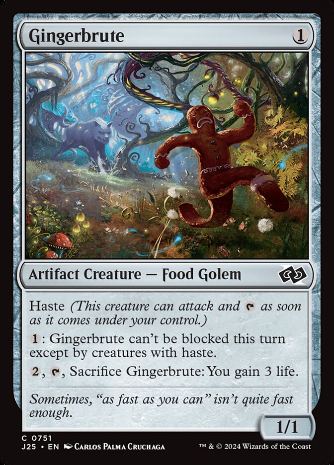 Gingerbrute, Foundations Jumpstart Card Art