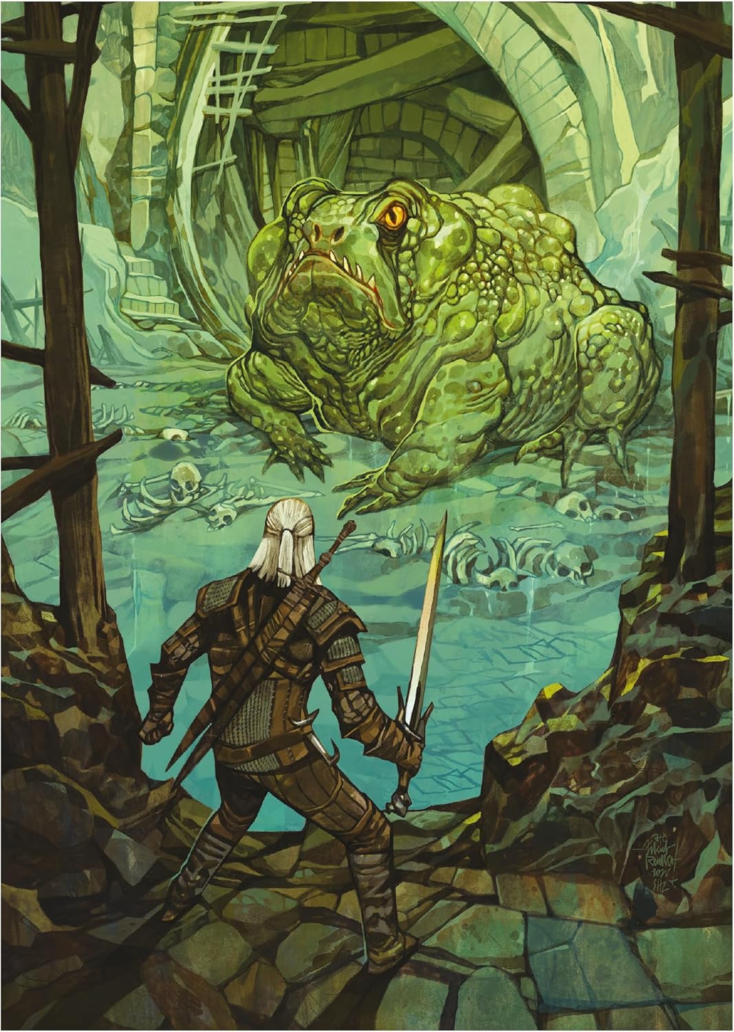 Good Loot - Gaming Puzzle 10 x 500 - The Witcher Wild Hunt: 10th Anniversary Puzzle Collection