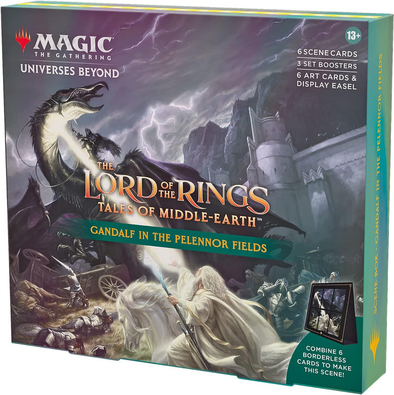 Magic: The Gathering - Scene Box - The Lord of The Rings: Tales of Middle-Earth - Gandalf In Pellenor Fields