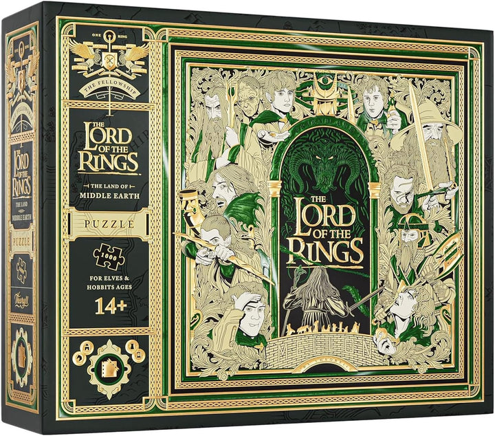 Pussel - 1000 - Lord Of The Rings Multi-Dimensional Puzzle