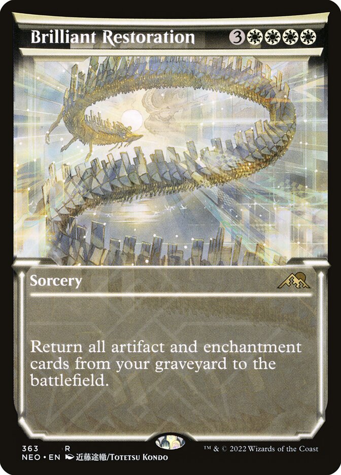 Brilliant Restoration, Kamigawa: Neon Dynasty Card Art