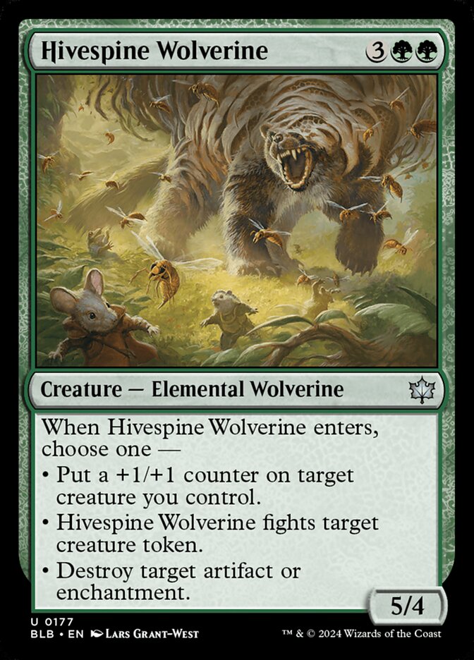 Hivespine Wolverine - Foil