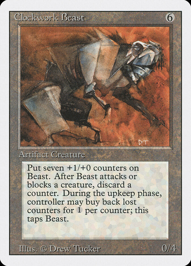Clockwork Beast, Revised Edition Card Art
