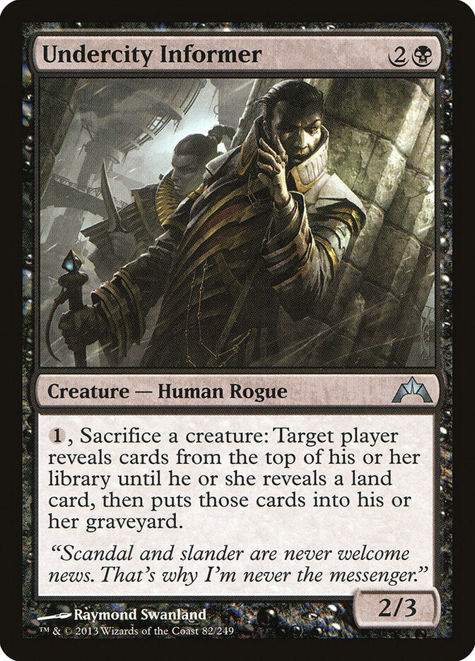 Undercity Informer, Gatecrash Card Art