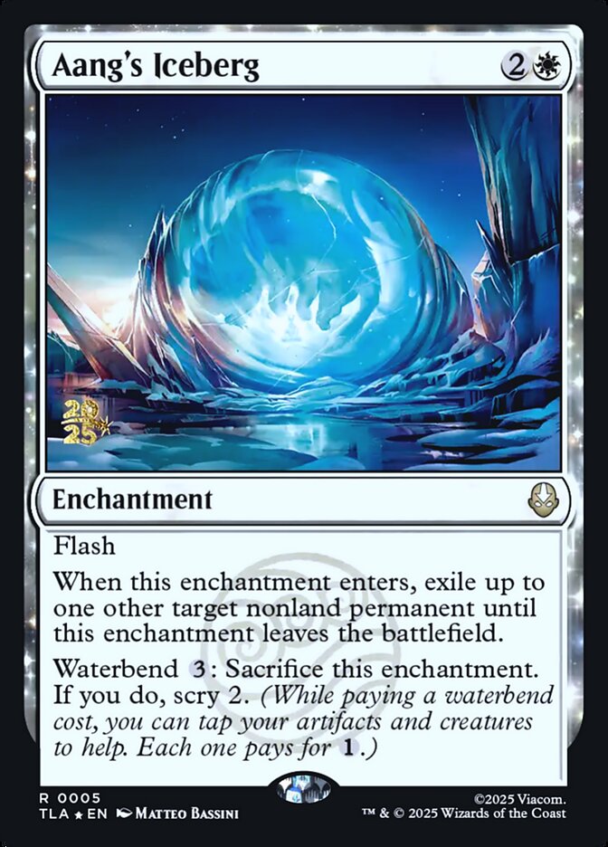 Aang's Iceberg, Avatar: The Last Airbender Promos Card Art