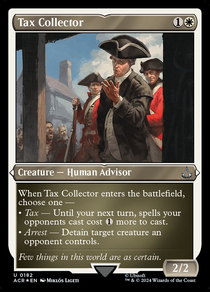 Tax Collector, Assassin'S Creed Card Art