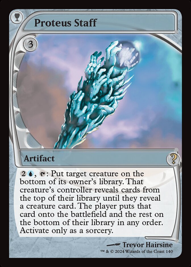 Proteus Staff, Mystery Booster 2 Card Art