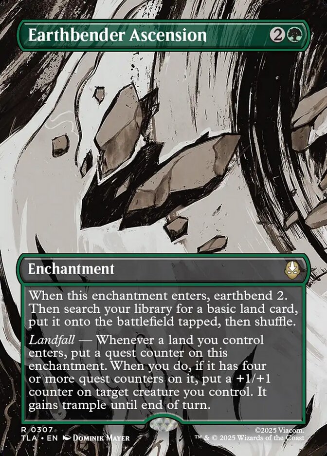 Earthbender Ascension, Avatar: The Last Airbender Card Art