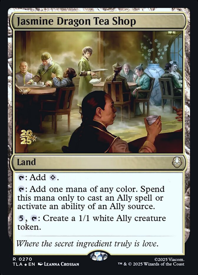 Jasmine Dragon Tea Shop, Avatar: The Last Airbender Promos Card Art