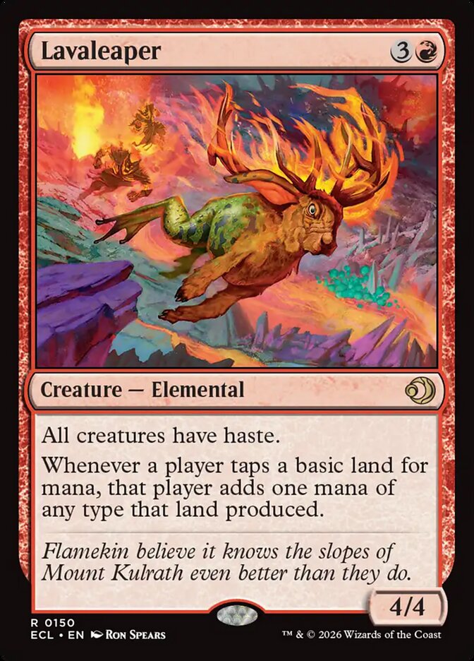 Lavaleaper, Lorwyn Eclipsed Card Art