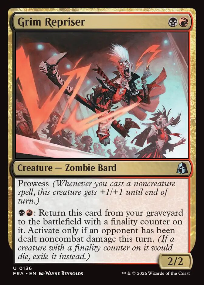 Grim Repriser, Reality Fracture Card Art