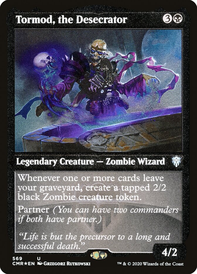 Tormod, the Desecrator, Commander legends Card Art