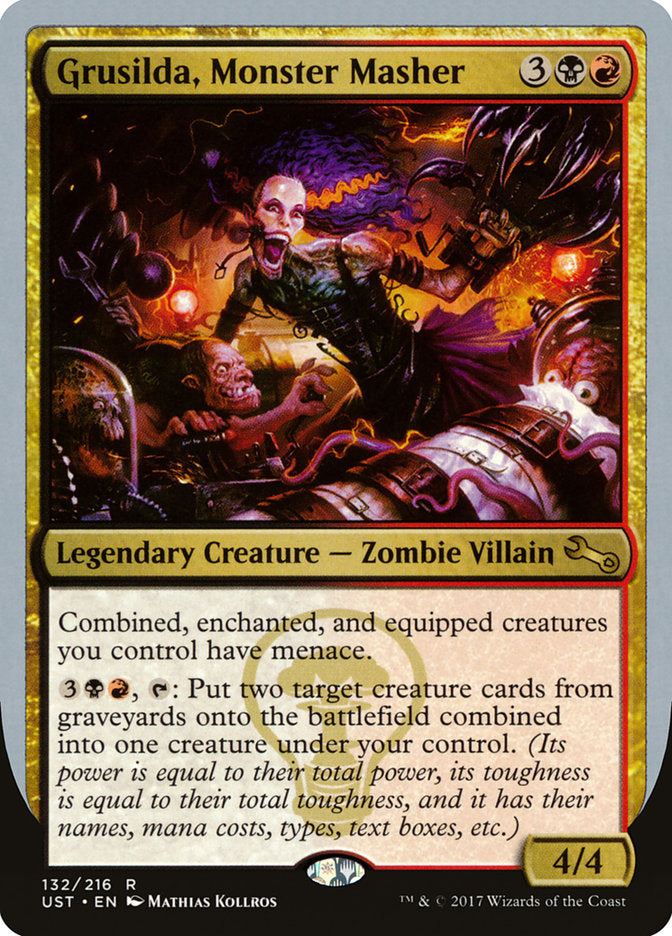 Grusilda, Monster Masher, Unstable Card Art