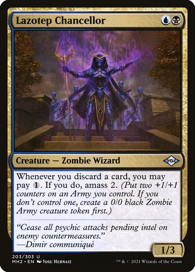 Lazotep Chancellor, Modern horizons 2 Card Art