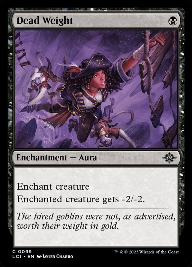 Dead Weight, The lost caverns of ixalan Card Art