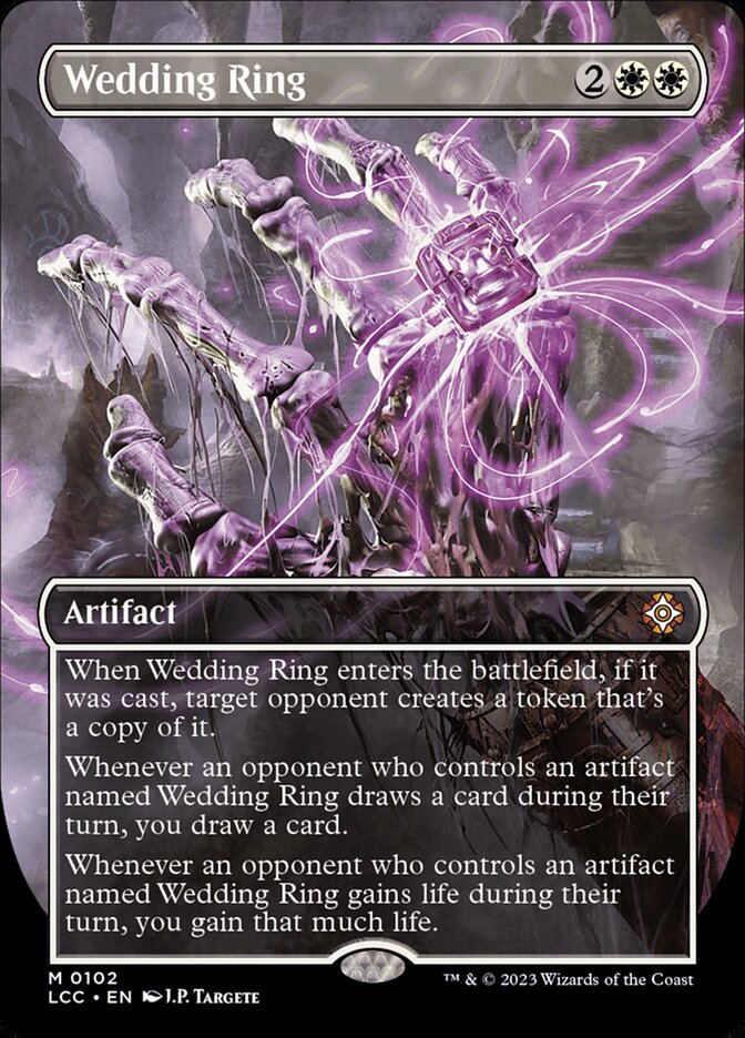 Wedding Ring, The lost caverns of ixalan commander Card Art
