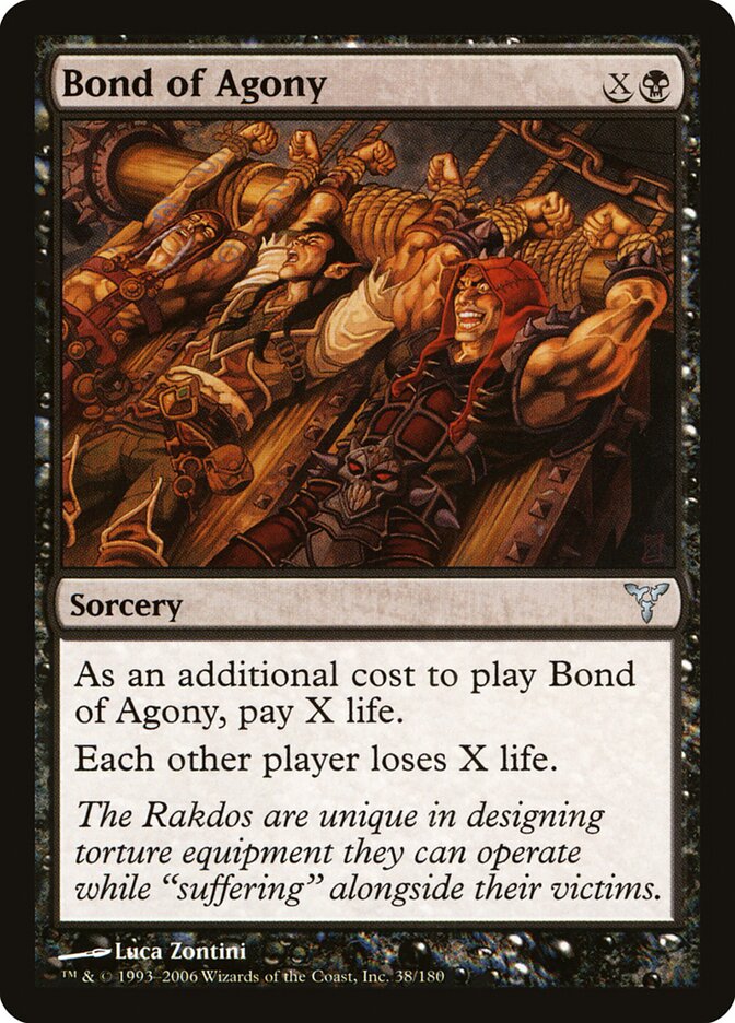 Bond of Agony, Dissension Card Art