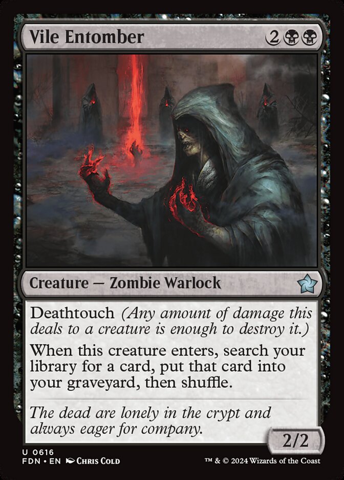 Vile Entomber, Foundations Card Art