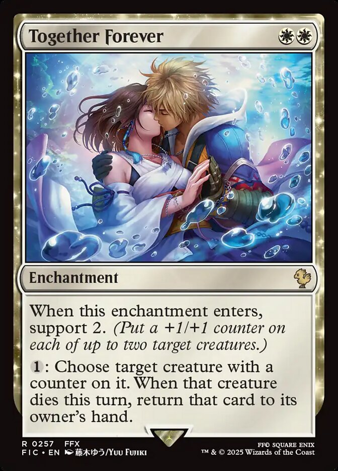 Together Forever, Final fantasy commander Card Art