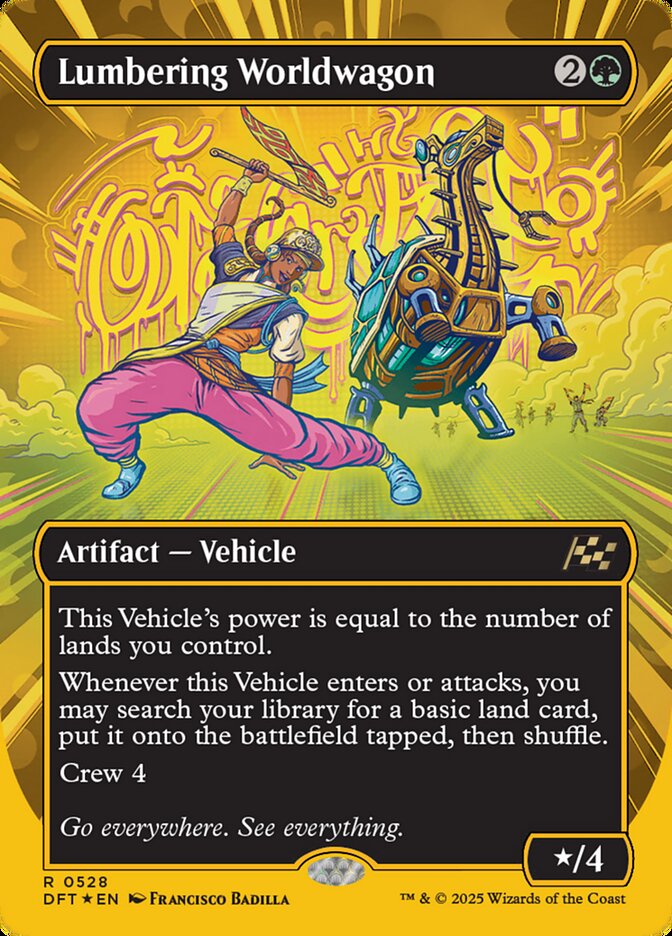 Lumbering Worldwagon - Firstplace Foil