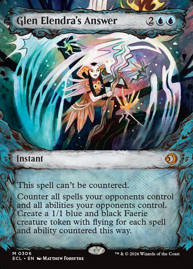 Glen Elendra's Answer, Lorwyn Eclipsed Card Art