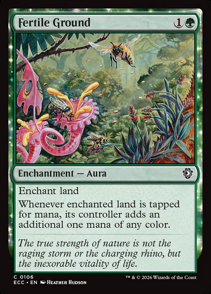 Fertile Ground, Lorwyn Eclipsed Commander Card Art