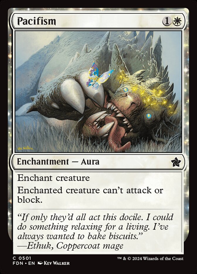 Pacifism, Foundations Card Art