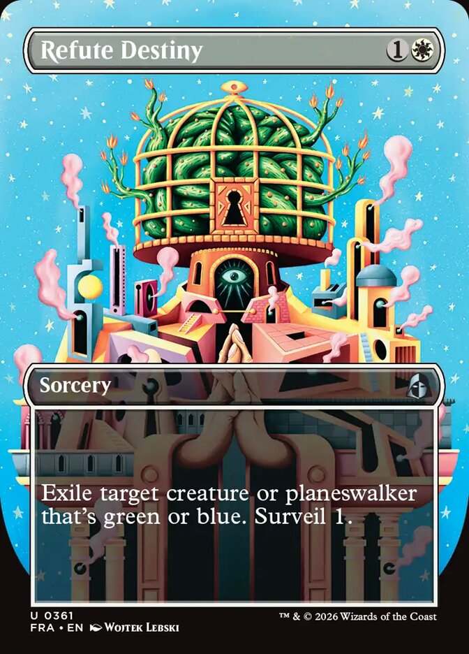 Refute Destiny, Reality Fracture Card Art