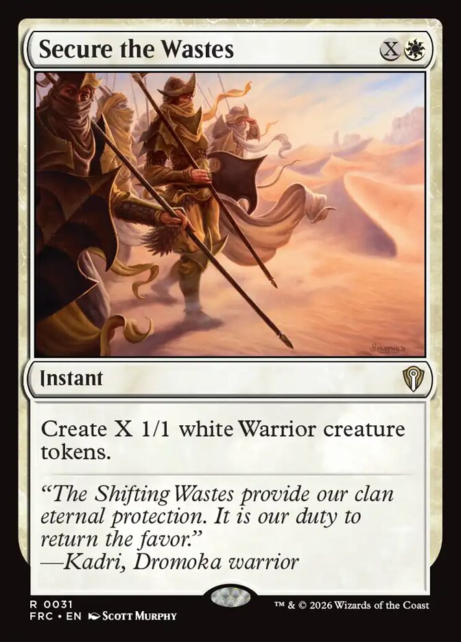 Secure the Wastes, Reality Fracture Commander Card Art