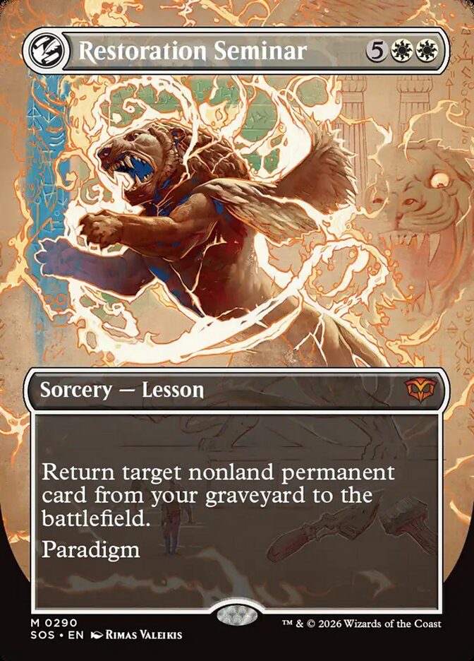 Restoration Seminar, Secrets Of Strixhaven Card Art