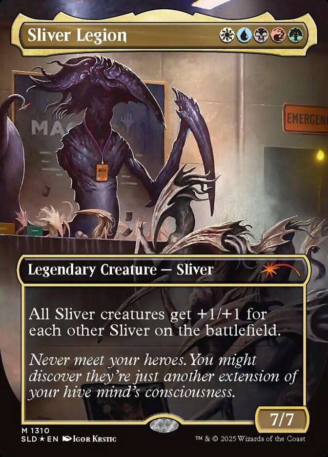 Sliver Legion, Secret Lair Drop Card Art