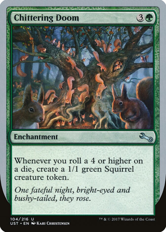 Chittering Doom, Unstable Card Art