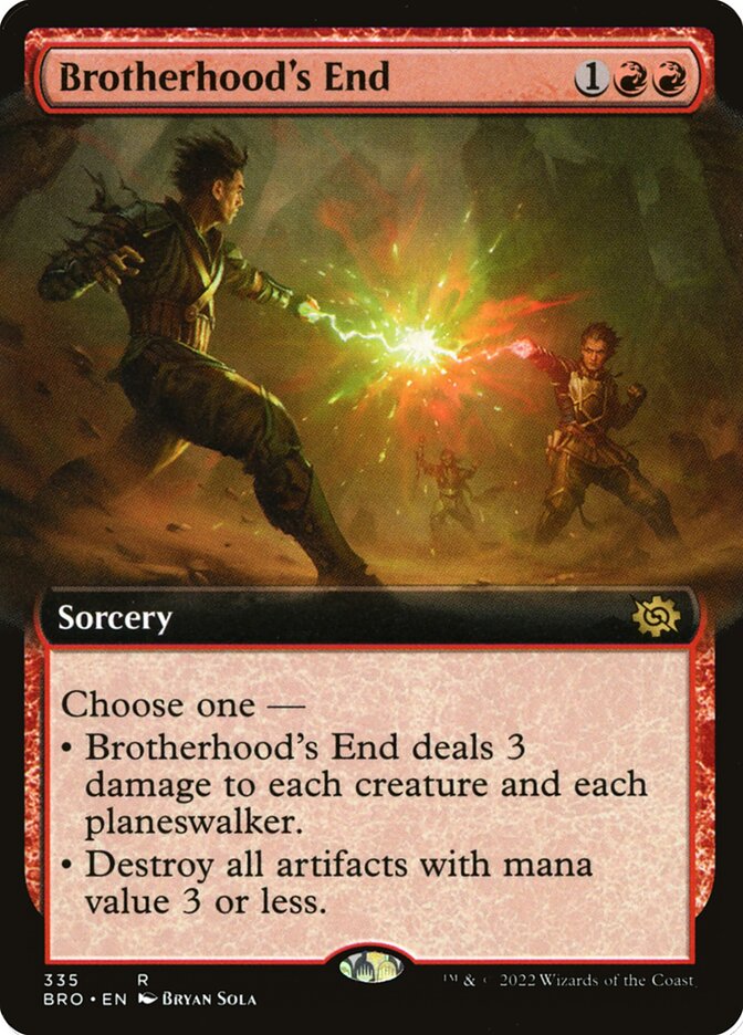 Brotherhood's End, The Brothers' War Card Art