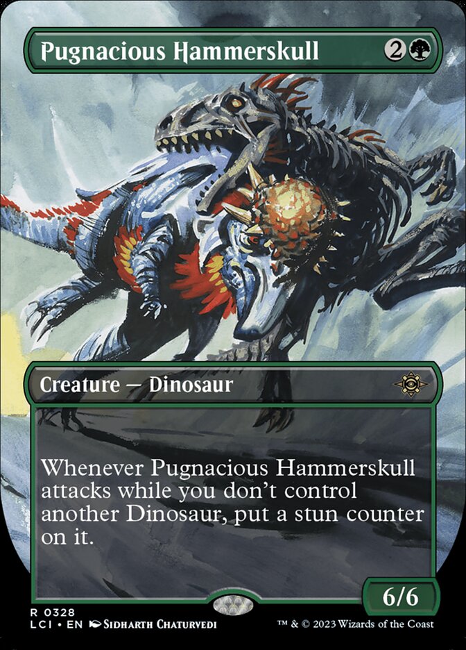 Pugnacious Hammerskull, The Lost Caverns Of Ixalan Card Art