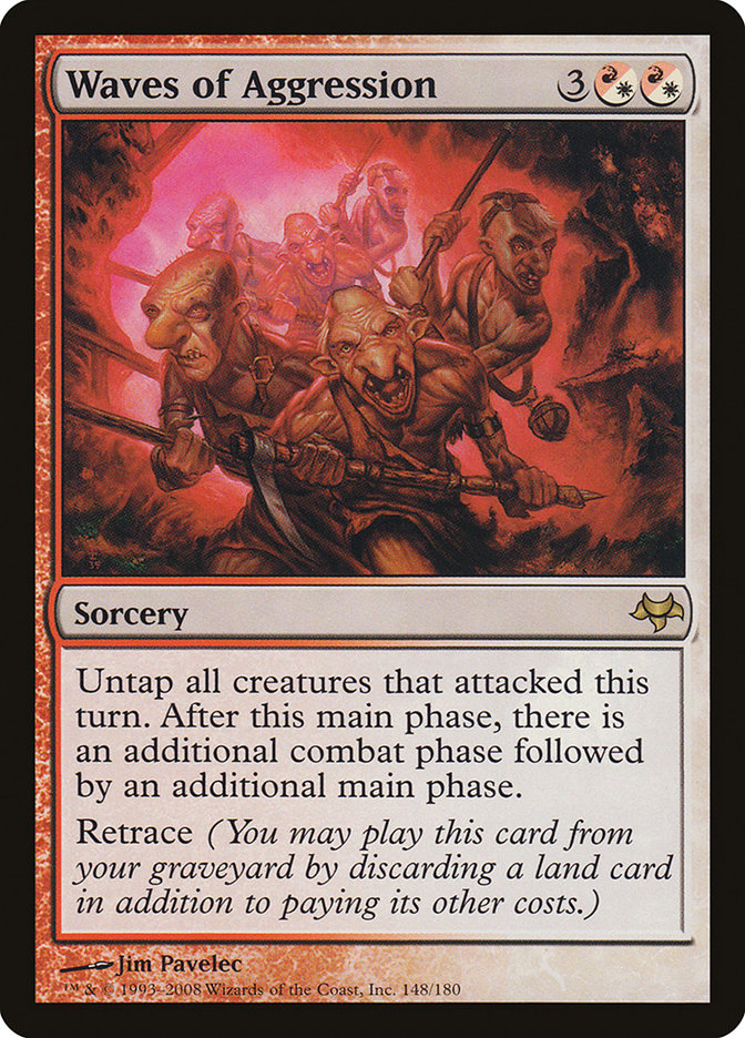 Waves of Aggression, Eventide Card Art