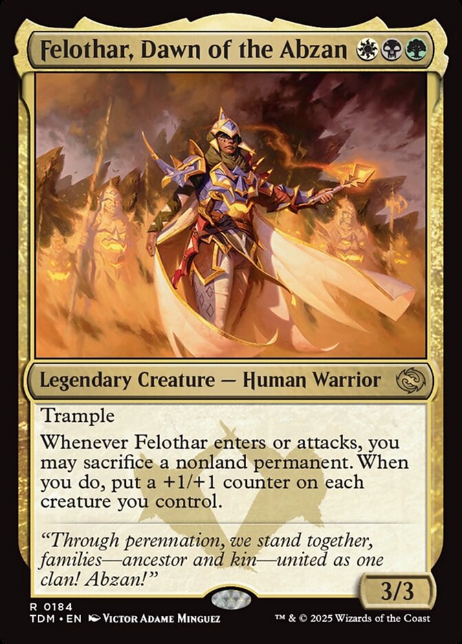 Felothar, Dawn of the Abzan, Tarkir: Dragonstorm Card Art