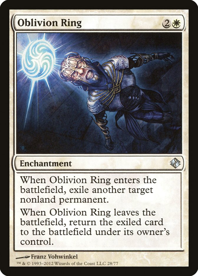 Oblivion Ring, Duel decks: venser vs. koth Card Art