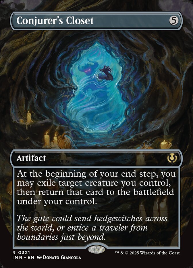 Conjurer's Closet, Innistrad remastered Card Art