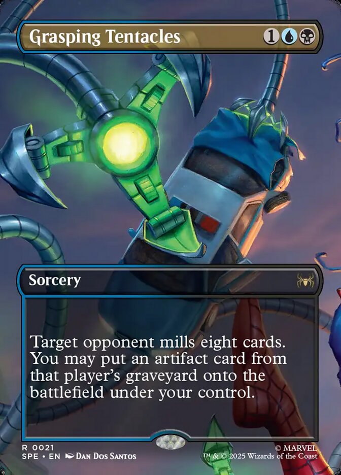 Grasping Tentacles, Marvel'S Spider-Man Eternal Card Art