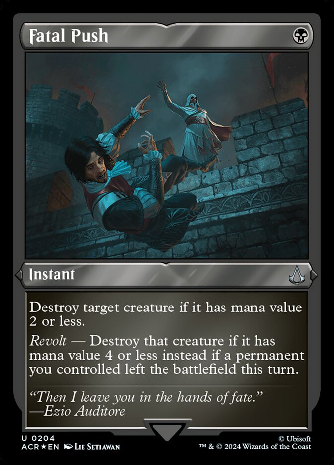 Fatal Push, Assassin'S Creed Card Art