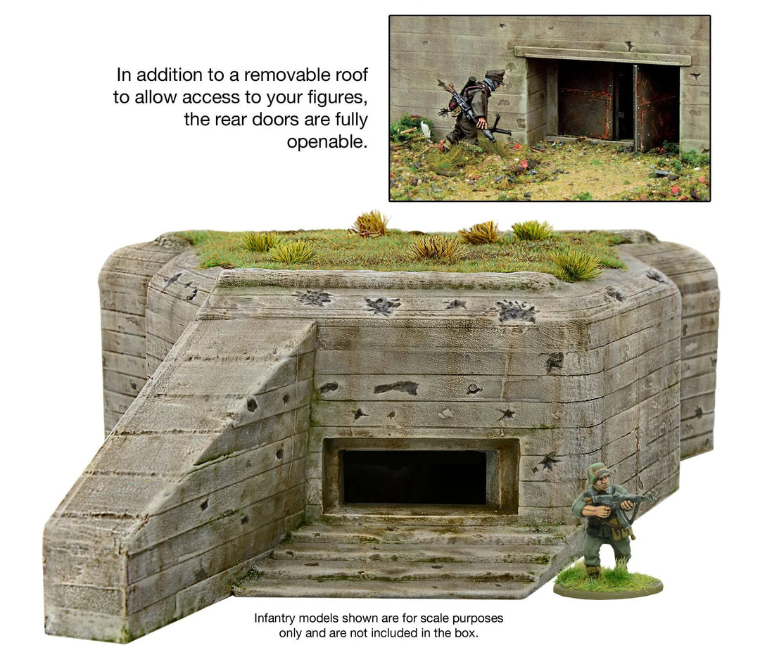 Bolt Action - Terrain - Coastal Defence Bunker