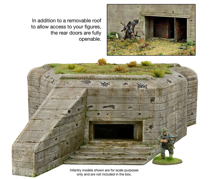 Bolt Action - Terrain - Coastal Defence Bunker