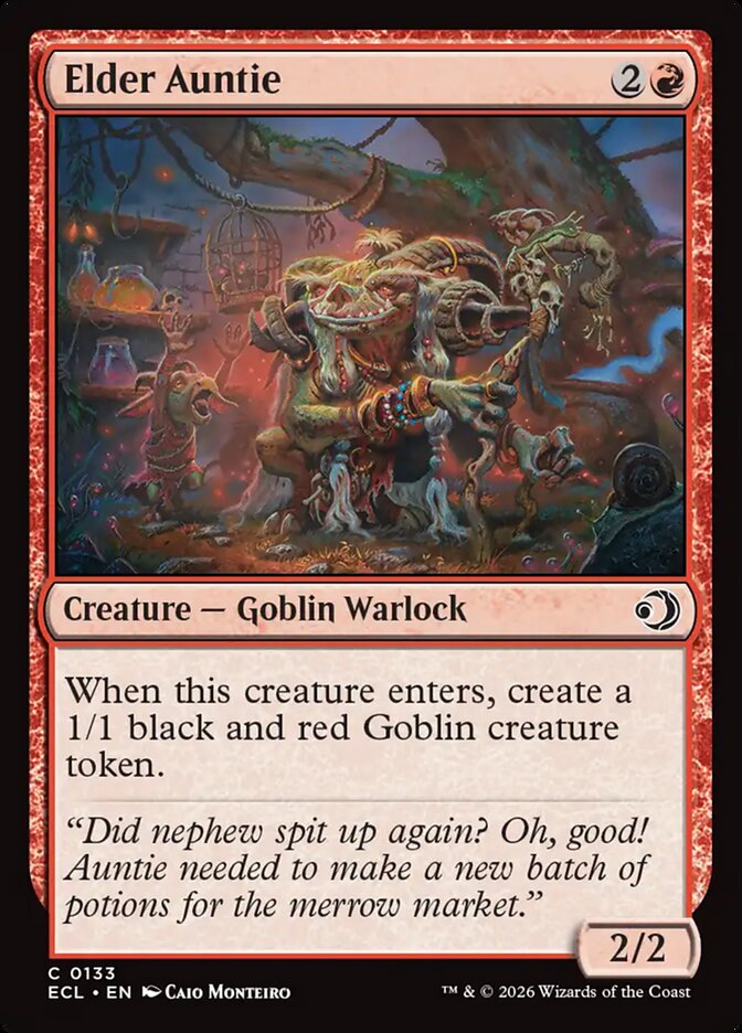 Elder Auntie, Lorwyn Eclipsed Card Art