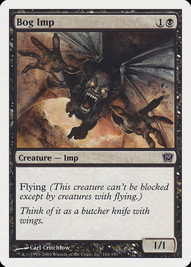 Bog Imp, Ninth edition Card Art