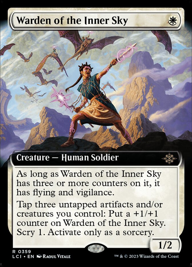 Warden of the Inner Sky, The Lost Caverns Of Ixalan Card Art