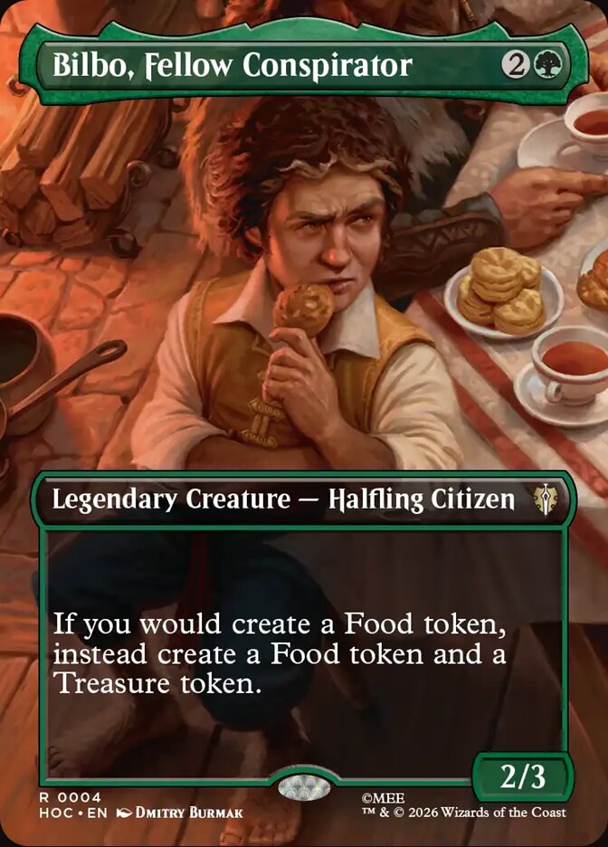 Bilbo, Fellow Conspirator, The Hobbit Eternal Card Art