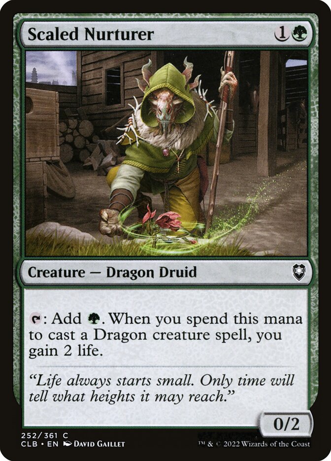 Scaled Nurturer, Commander Legends: Battle For Baldur&