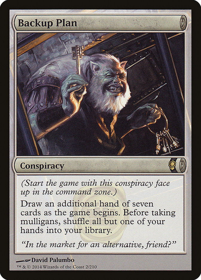 Backup Plan, Conspiracy Card Art