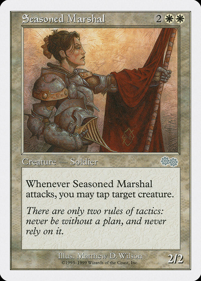 Seasoned Marshal, Battle Royale Box Set Card Art