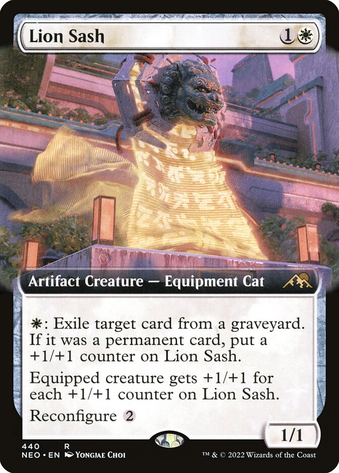 Lion Sash, Kamigawa: Neon Dynasty Card Art